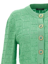 Balmain monogramma Cardigan - Women - Piano Luigi