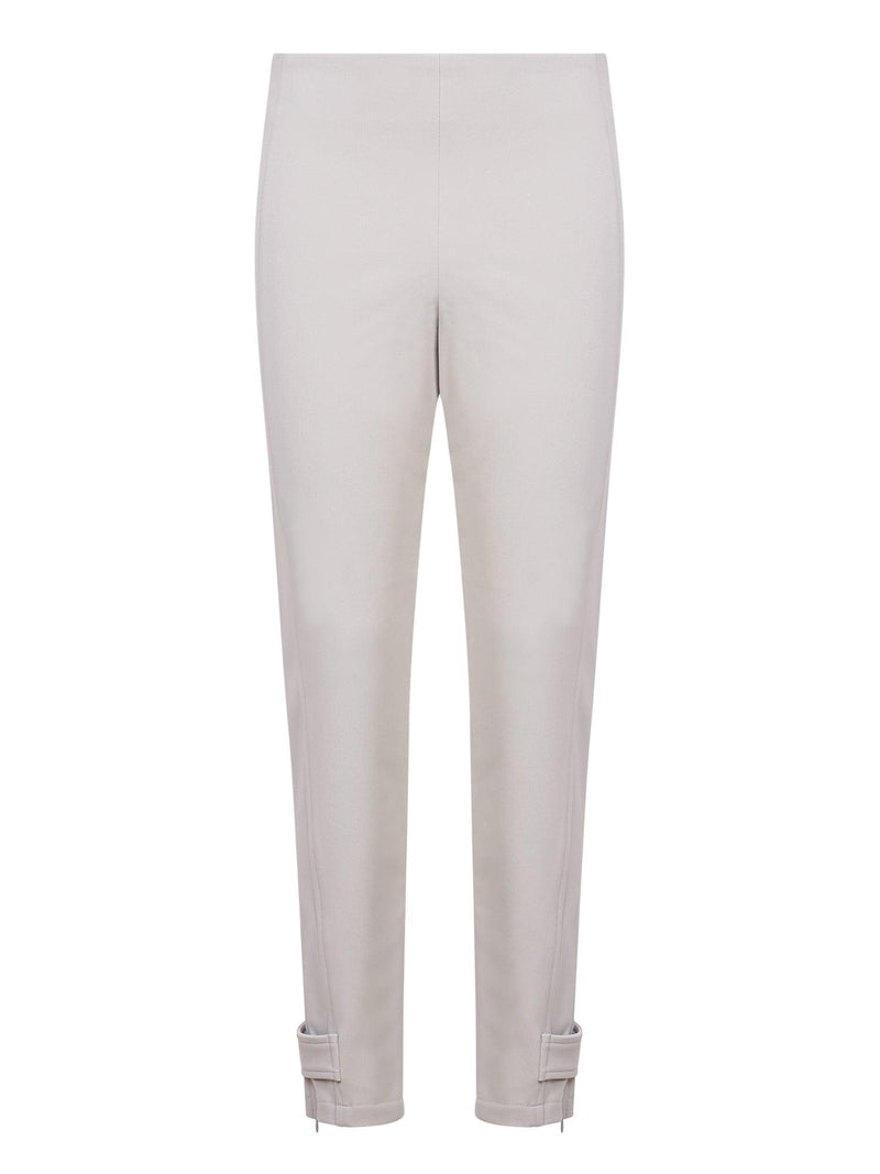 Moncler White Mid-rise Trousers - Women - Piano Luigi