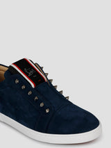 Christian Louboutin F.a.v Fique A Vontade Flat Sneakers - Men - Piano Luigi