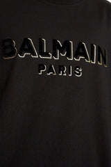 Balmain Logo Printed Crewneck T-shirt - Men - Piano Luigi