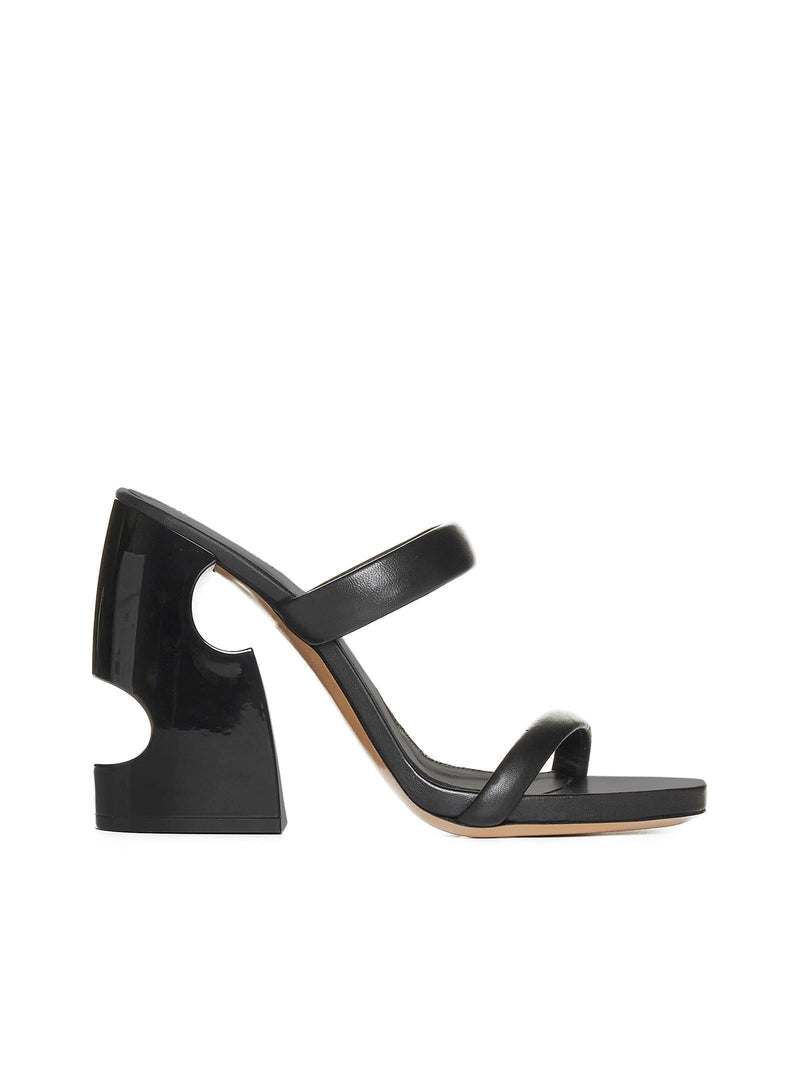 Off-White Cut-out Open Toe Sandals - Women - Piano Luigi