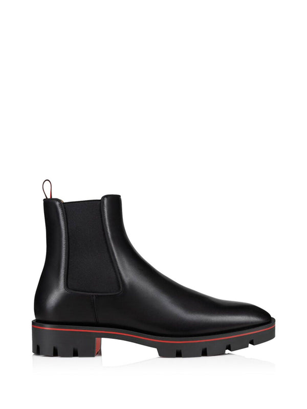 Christian Louboutin Alpinosol Ankle Boot In Calf Leather - Men - Piano Luigi