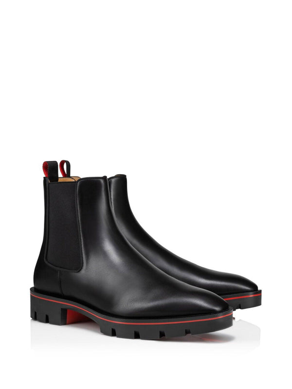 Christian Louboutin Alpinosol Ankle Boot In Calf Leather - Men - Piano Luigi