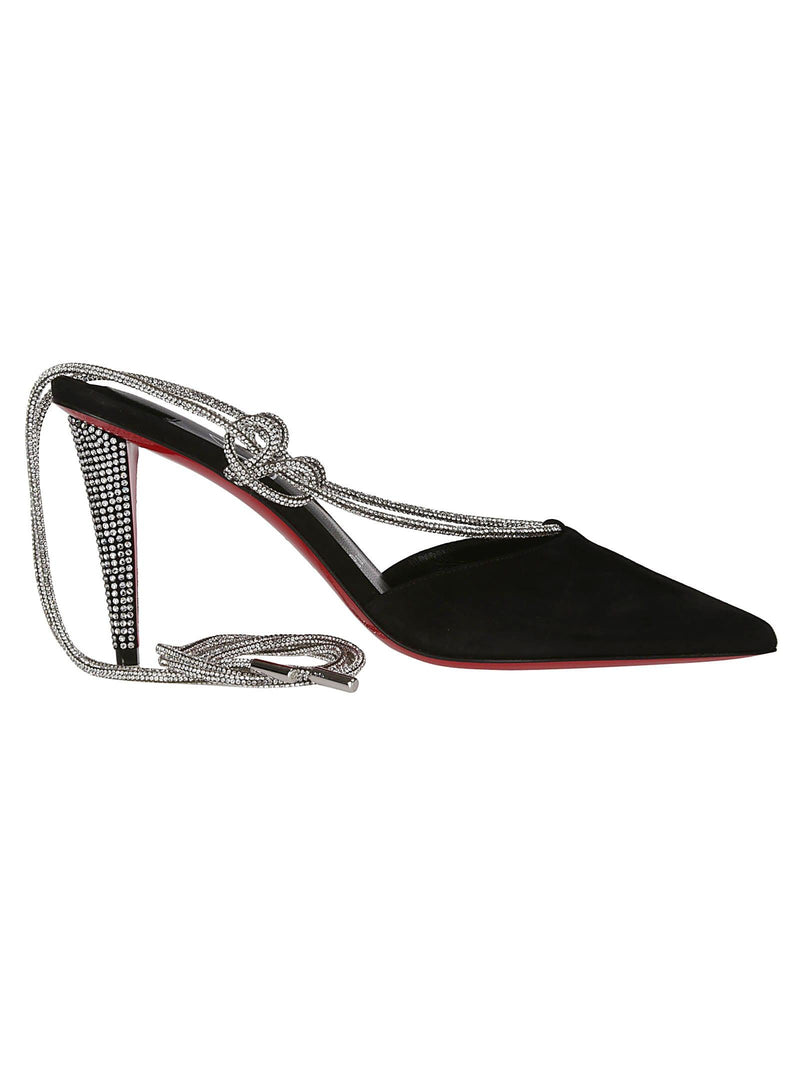 Christian Louboutin Astrid Lace Strass 85 - Women - Piano Luigi