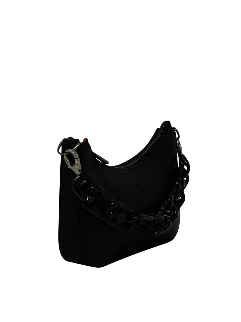 Christian Louboutin Black Leather Loubila Chain Minibag - Women - Piano Luigi