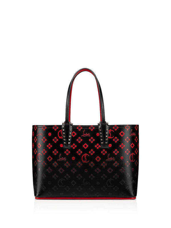Christian Louboutin Cabata Bag In Leather With All-over Logo - Women - Piano Luigi