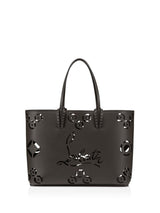 Christian Louboutin Cabata Tote Bag In Calf Leather Perforated Cl Logo - Women - Piano Luigi