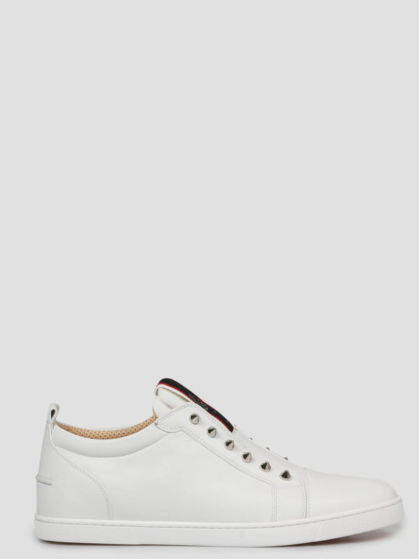 Christian Louboutin F.a.v Fique A Vontade Flat Sneakers - Men - Piano Luigi