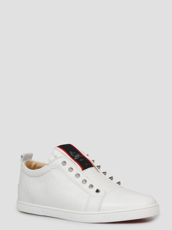 Christian Louboutin F.a.v Fique A Vontade Flat Sneakers - Men - Piano Luigi