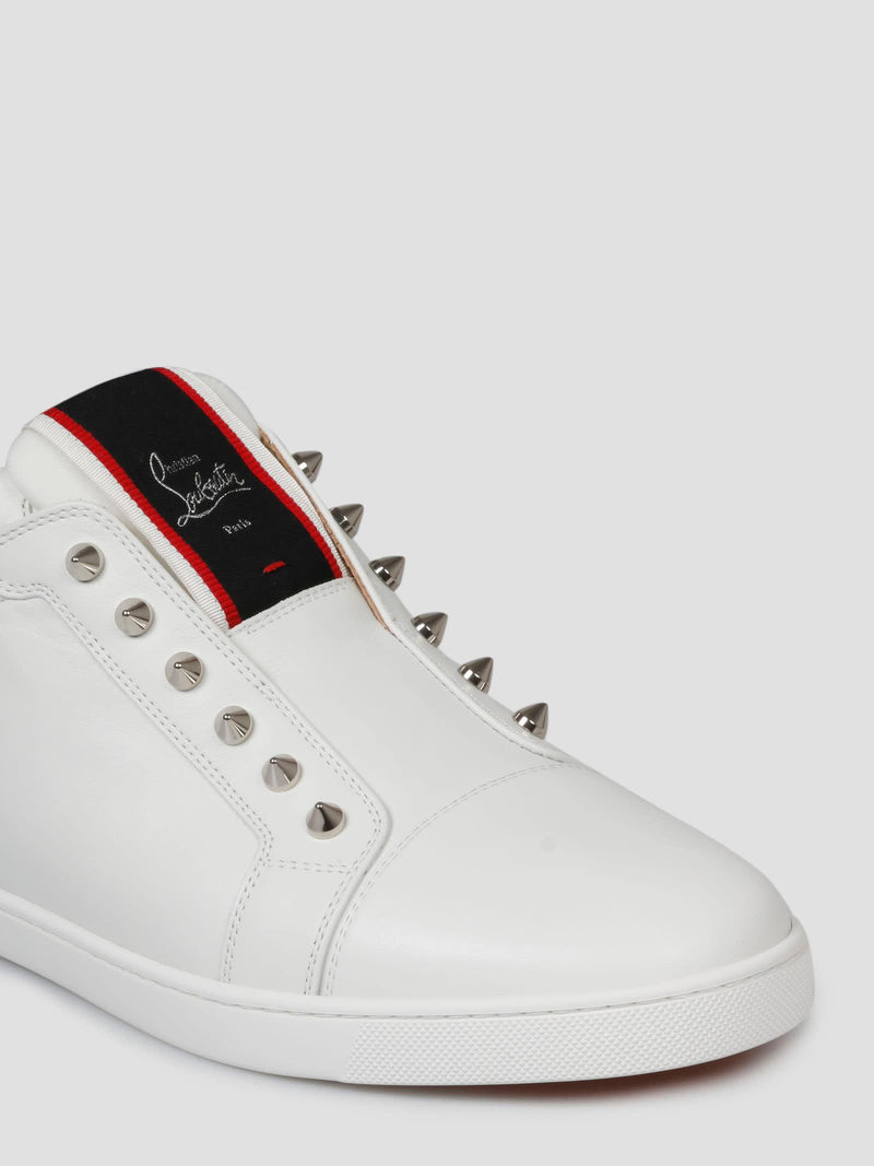 Christian Louboutin F.a.v Fique A Vontade Flat Sneakers - Men - Piano Luigi