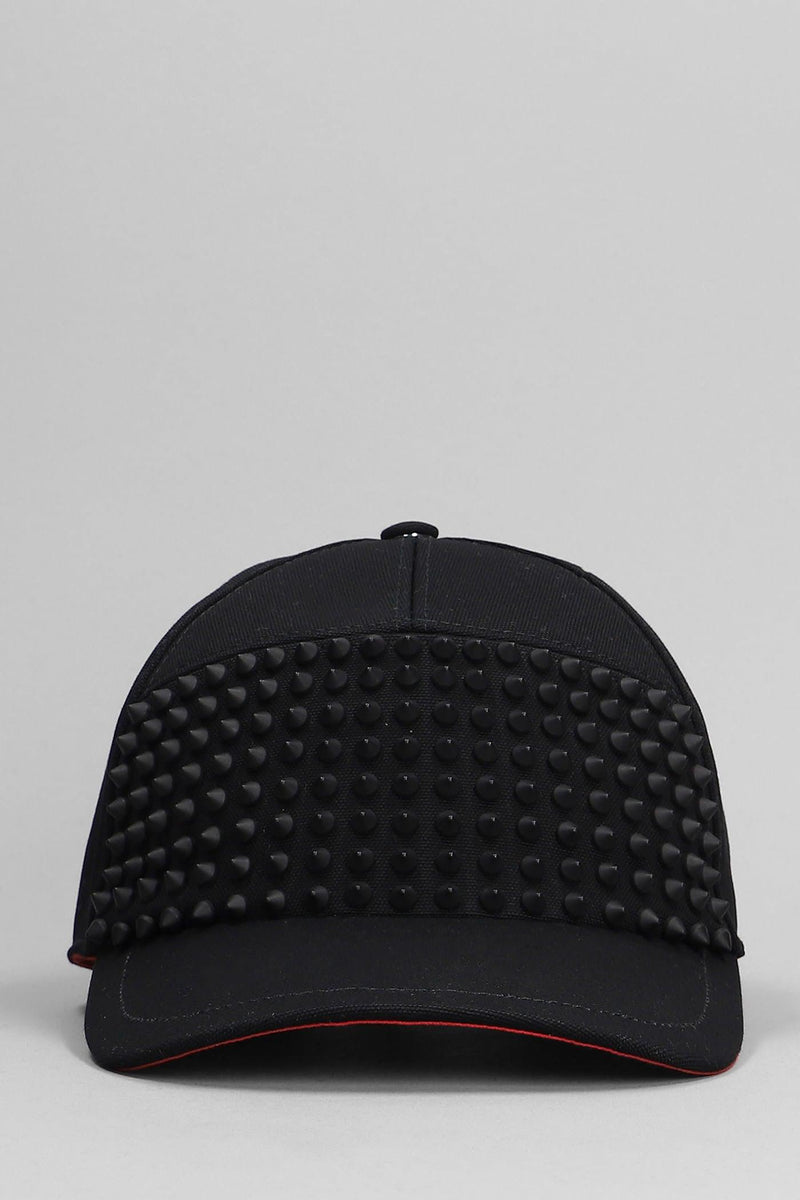 Christian Louboutin Hats In Black Cotton - Men - Piano Luigi