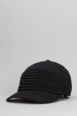 Christian Louboutin Hats In Black Cotton - Men - Piano Luigi