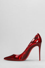 Christian Louboutin Kate 100 Pumps In Red Leather - Women - Piano Luigi