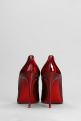 Christian Louboutin Kate 100 Pumps In Red Leather - Women - Piano Luigi