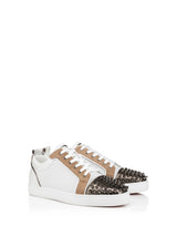 Christian Louboutin Leather Sneakers With Spikes - Men - Piano Luigi