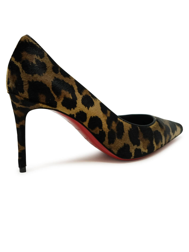 Christian Louboutin Leopard Pony Kitty Kate Pumps - Women - Piano Luigi