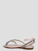 Christian Louboutin Mafaldina Spikes Flat Sandals - Women - Piano Luigi