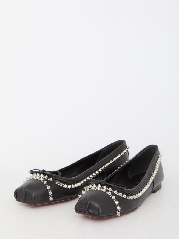 Christian Louboutin Mamadrague Spikes Ballerinas - Women - Piano Luigi