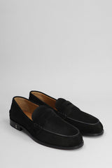 Christian Louboutin No Penny Loafers In Black Suede - Men - Piano Luigi