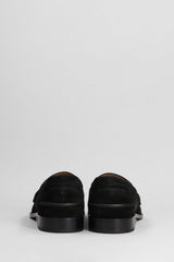 Christian Louboutin No Penny Loafers In Black Suede - Men - Piano Luigi