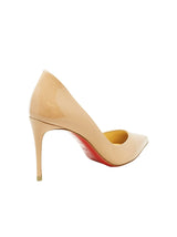 Christian Louboutin Nude Patent Leather Iriza 85 Pumps - Women - Piano Luigi