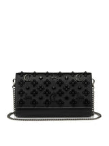 Christian Louboutin Paloma Wallet On A Chain Calf Emp/sp Loubinthesky - Women - Piano Luigi