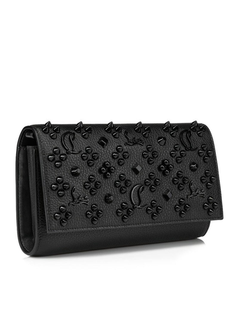 Christian Louboutin Paloma Wallet On A Chain Calf Emp/sp Loubinthesky - Women - Piano Luigi