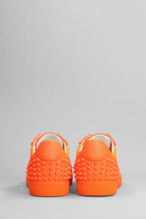 Christian Louboutin Seavaste 2 Orlato Sneakers In Orange Leather - Men - Piano Luigi