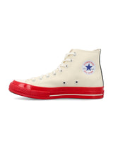 Comme des Garçons Chuck 70 Cdg High Red Sole - Unisex - Piano Luigi