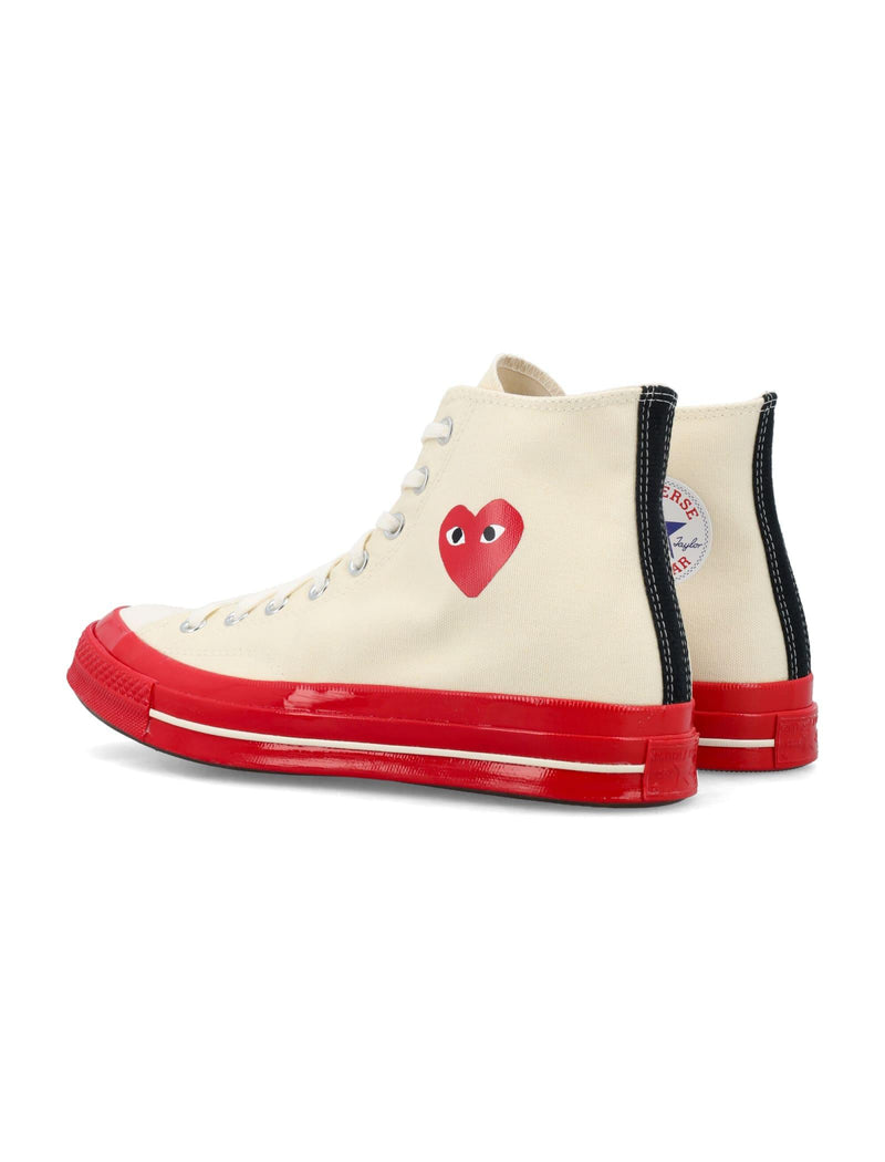 Comme des Garçons Chuck 70 Cdg High Red Sole - Unisex - Piano Luigi