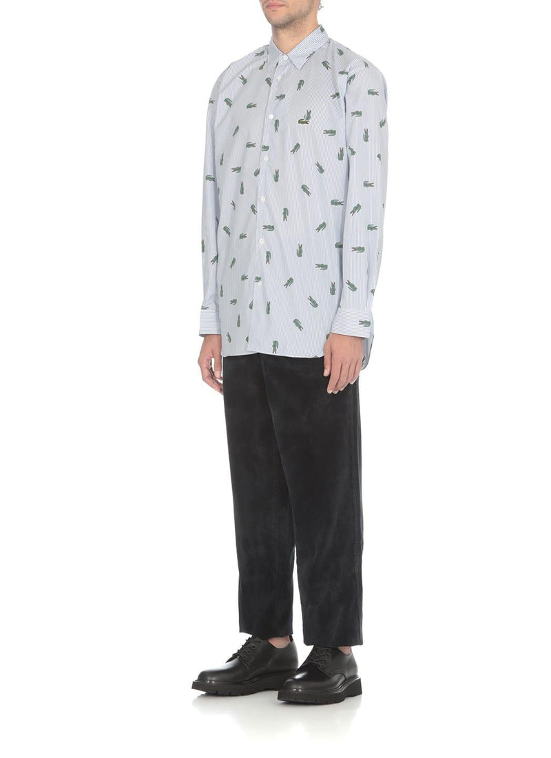 Comme des Garçons Cotton Shirt Comme Des Garcons X Lacoste - Men - Piano Luigi