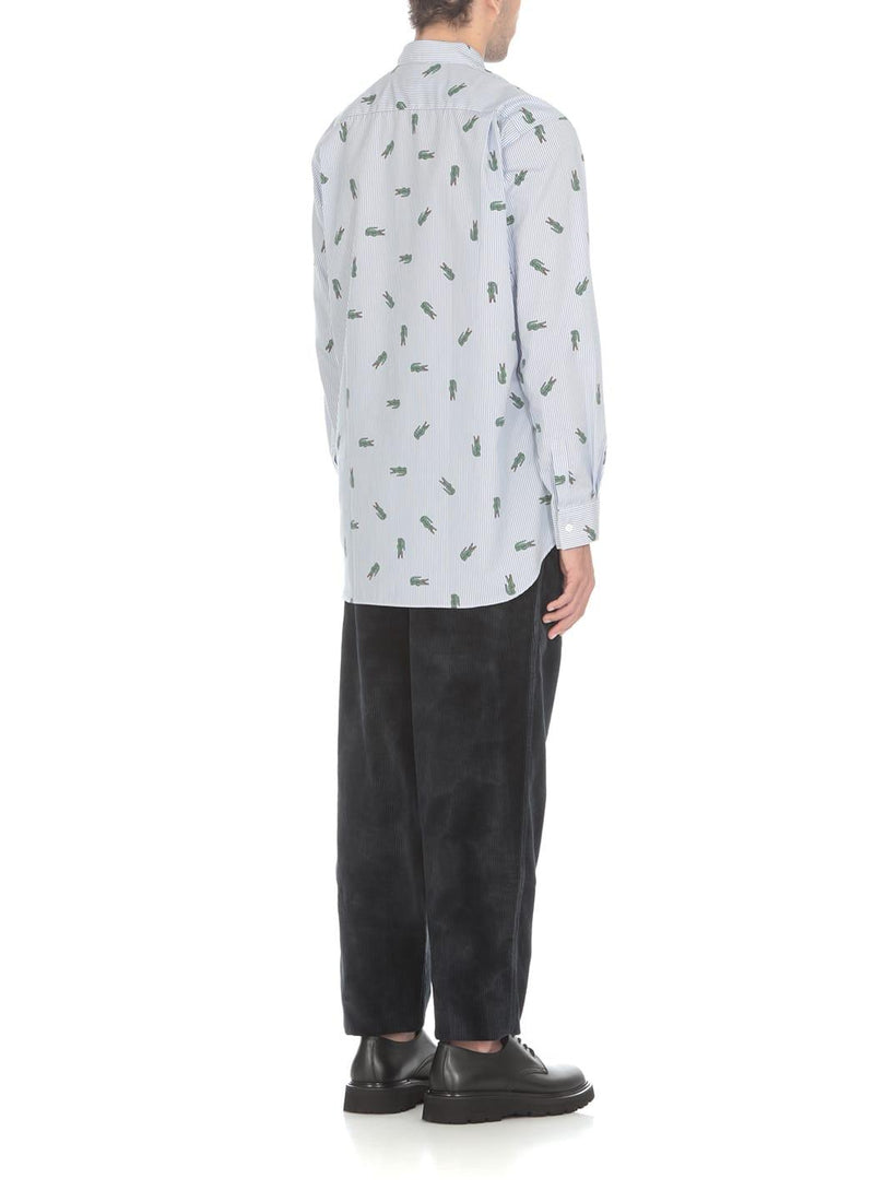 Comme des Garçons Cotton Shirt Comme Des Garcons X Lacoste - Men - Piano Luigi