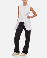 Comme des Garçons Cotton Sleeveless Blouse - Women - Piano Luigi