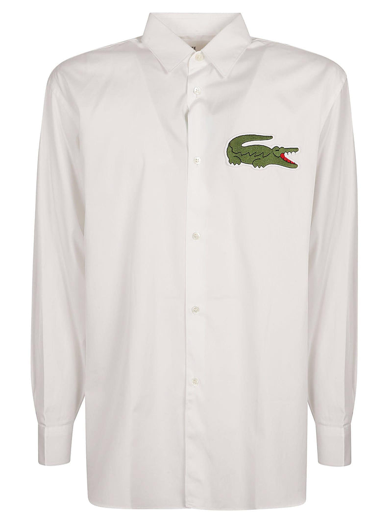 Comme des Garçons Croco Patch Shirt - Men - Piano Luigi