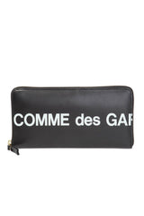 Comme des Garçons Logo Printed Zipped Wallet - Men - Piano Luigi