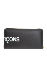 Comme des Garçons Logo Printed Zipped Wallet - Men - Piano Luigi