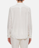 Comme des Garçons Rouched Long Sleeve Shirt - Women - Piano Luigi