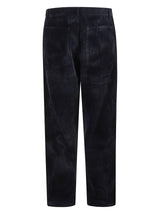 Comme des Garçons Straight Wide Leg Corduroy Trousers - Men - Piano Luigi