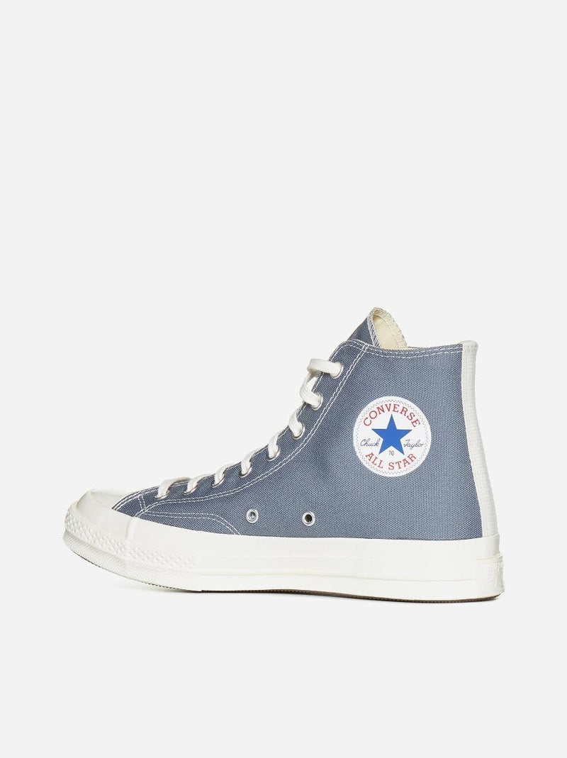 Comme des Garçons X Converse Canvas High-top Sneakers - Men - Piano Luigi