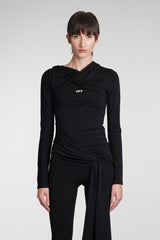 Off-White Topwear In Black Viscose - Women - Piano Luigi