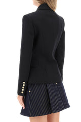 Balmain Grain De Poudre Double-breasted Jacket - Women - Piano Luigi