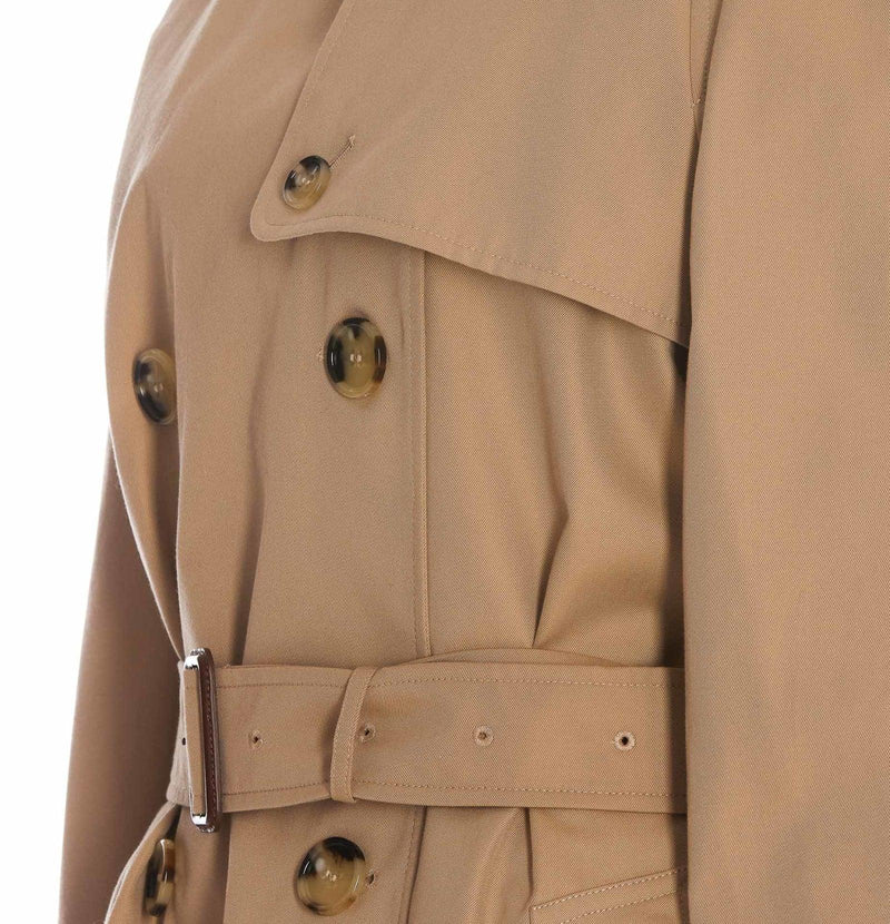 Burberry Beige Gabardine Trench Coat - Women - Piano Luigi