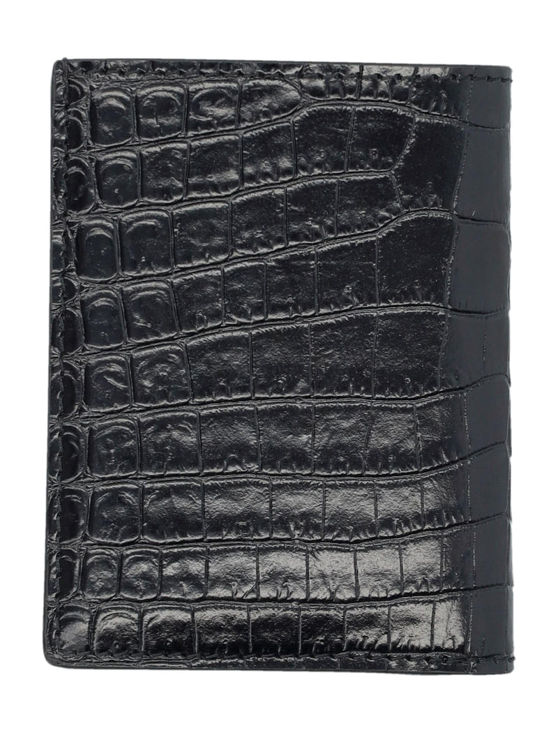 Tom Ford Printed Croc Folding Wallet - Men - Piano Luigi