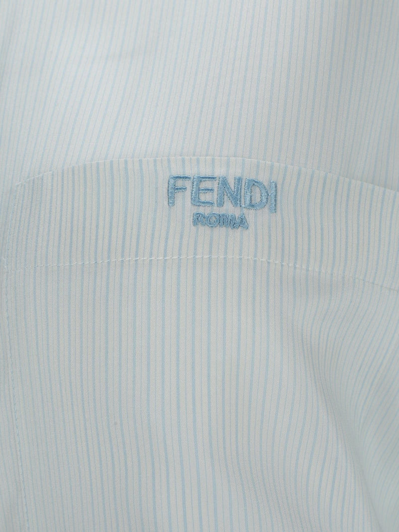 Fendi Pinstriped Shirt - Women - Piano Luigi