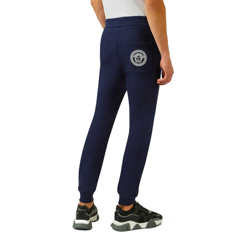 Versace Logo Cotton Joggers - Men - Piano Luigi