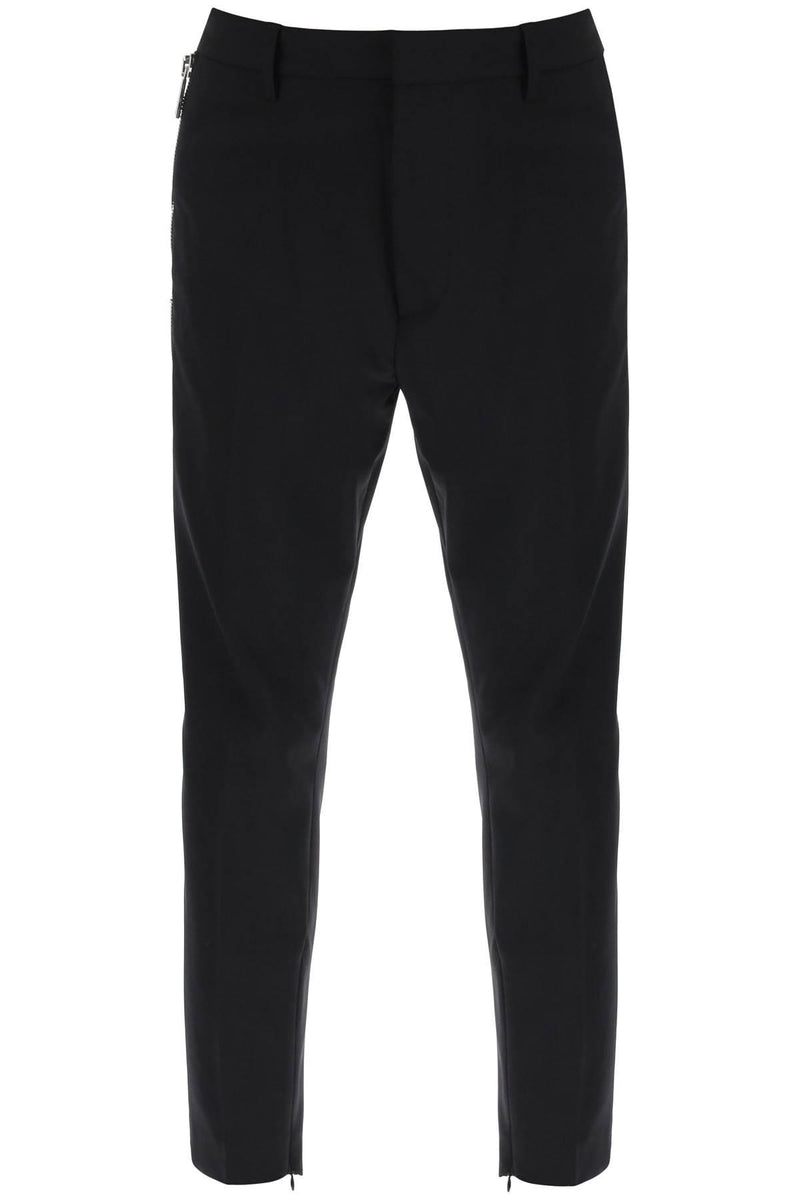 Dsquared2 Wool Trousers - Men - Piano Luigi