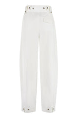 Bottega Veneta High-waist Tapered-fit Trousers - Women - Piano Luigi