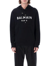 Balmain Logo Hoodie - Men - Piano Luigi