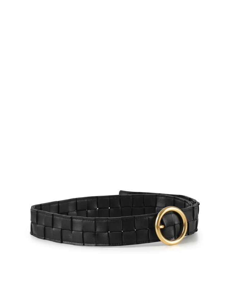 Bottega Veneta Belt In Woven Nappa - Women - Piano Luigi