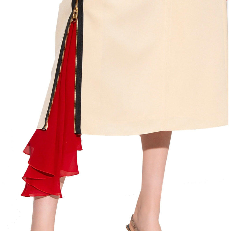 Gucci Silk Viscose Faille Skirt - Women - Piano Luigi